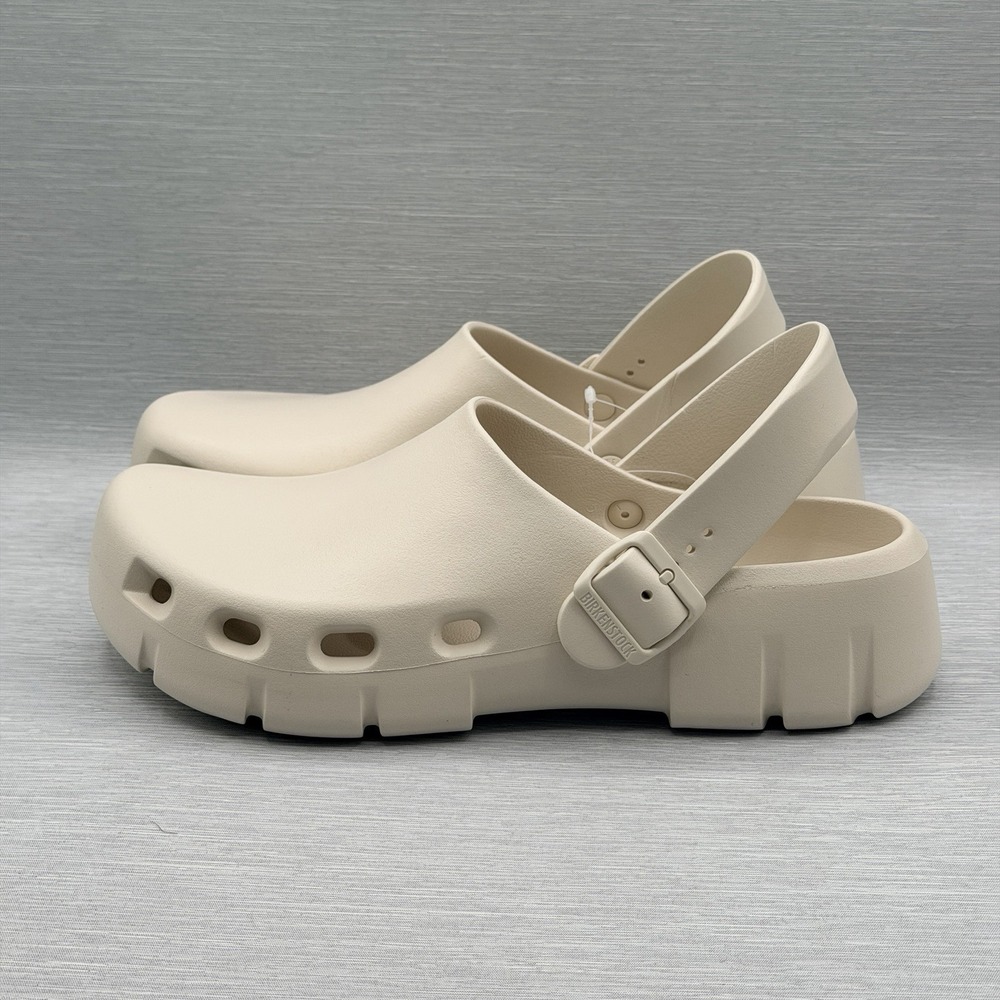 Birkenstock EUR 44 Biege Recovery Clogs Men's 11 Birki Flow EVA Sports - Picture 2 of 13